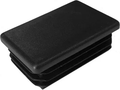 Obrázek produktu pro Zátka do obdelníkového plotového sloupku 70x70mm,černá / balení 50 ks