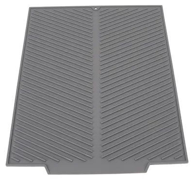 Silikon-Geschirrtrockenmatte 48,5x40,5 cm grau