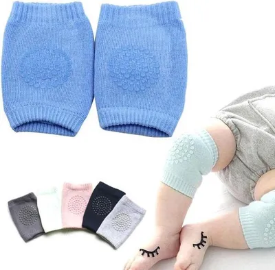 Obrázok produktu pre Jumada's – 2 páry chráničov na kolená proti odreninám – Chráňte svoje bábätko, batoľa alebo predškoláka pred odreninami na kolenách