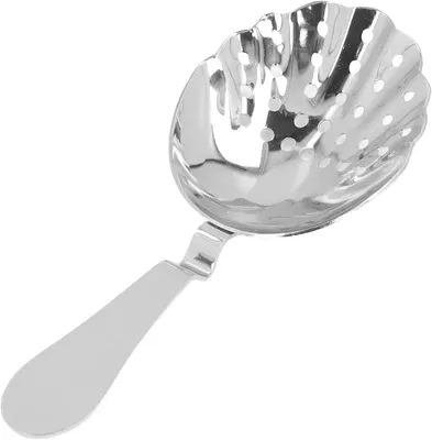 Produktbild von Cocktail- und Barsieb aus rostfreiem Edelstahl für effiziente Filterung, Silber