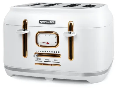 Image de Muse MS-131W - Coq de bruyère, 4 toasts, 1.800 W, avec/message
