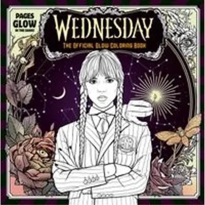 Immagine prodotto di Wednesday Official Glow Coloring Book