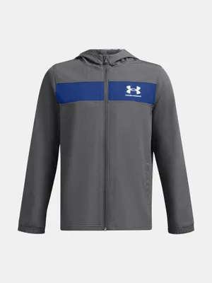 Produktbild von Under Armour Jungen Ua Sportstyle Windbreaker Jacke-Grau 1370183-025__YMD