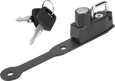Produktbild von Motorrad-Anti-Diebstahl-Helmschloss, linke Seite, passend für CBR400R CBR500R CB500F (schwarz)