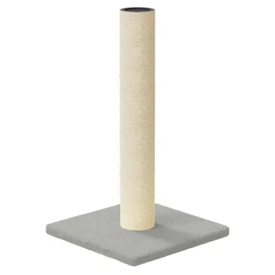 Image de vidaXL Colonne griffoir gris clair 22x22x45 cm