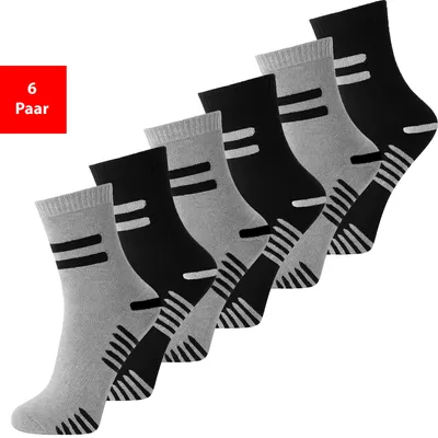 Produktbild von Thermosocken 6er & 12er Pack Herren und Damen warme Winter Socken Innenfrottee - 43-46 6 Paar