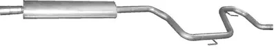 Produktbild von POLMO 48.08 Mittelschalldämpfer Schalldämpfer für SAAB 9-3 (YS3F) 9-3 Cabriolet (YS3F)