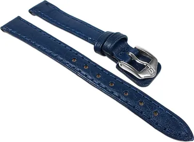 Produktbild von Schok Ersatzband 20mm Uhrenarmband Büffelleder Band Blau  24348S, Stegbreite:20mm