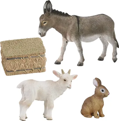 Produktbild von Collecta Set Bauernhoftiere, Tiere auf dem Bauernhof 3+