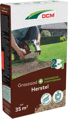 Produktbild von Rasensamen Plus Nachsaat DCM 0,5 Kg - 35 m² - Schnelle Regeneration und Starke Verwurzelung