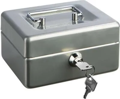 Produktbild von Alco Geldkassette Stahlblech 195x145xx80mm silber