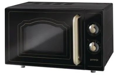 Productafbeelding van Gorenje MO 4250 CLI, vrijstaande magnetron, 700 watt, 20 liter inhoud, 45,5 cm breed, automatische ontdooifunctie, grillfunctie, zwart
