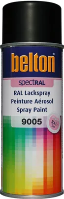 Produktbild von Belton Spectral Lackspray 400 ml tiefschwarz seidenglanz
