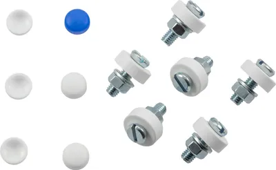 Produktbild von Universal Nummernschildschrauben-Set M6 x 20