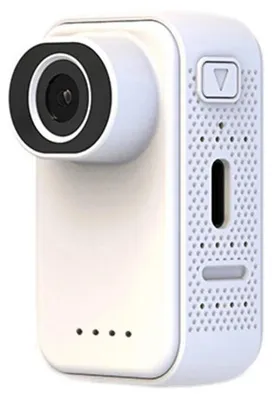 Obrázek produktu pro 4K mini akční kamera – kamera pro sport a vlogování – magnetický držák – širokoúhlý objektiv 120° – vodotěsnost IP65 – 64 GB – dlouhá výdrž baterie – bílá