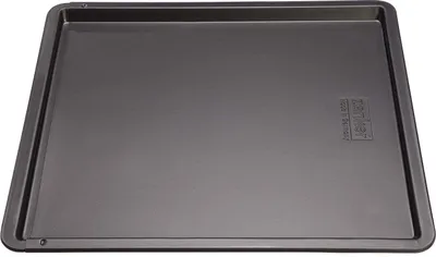 Produktbild von Zenker Back- und Plätzchenblech ausziebar BLACK METALLIC, Backblech aus Stahlblech, Ofenblech rechteckig mit Antihaftbeschichtung, Herdbackblech verstellbar (Farbe: Schwarz)