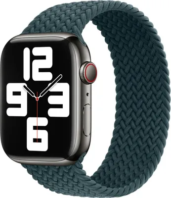 Immagine prodotto di Cinturino intrecciato Solo Loop per Apple Watch | 38/40/41/42 mm - Taglia 2 - Rainforest