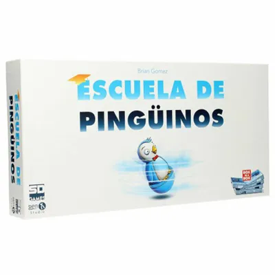 Zdjęcie produktu dla SD GAMES PINGUIN SCHOOL - Zręcznościowa gra planszowa, od 6 lat, od 2 do 4 graczy