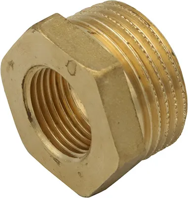 Produktbild von Messing Fitting Reduzierstück 3/8" IG x 3/4" AG Zoll Reduzierung