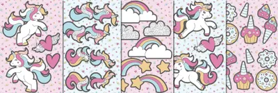 Produktbild von Deco Paper Chains Einhorn