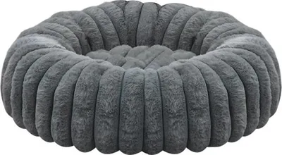 Produktbild von STILVORA Katzenbetten, Kuscheliges Rundes Haustierbett für Hunde & Katzen, 50 cm, Weich und Bequem für Haustiere, Ideal als Hundekorb & Katzenbett für Komfort und Wärme