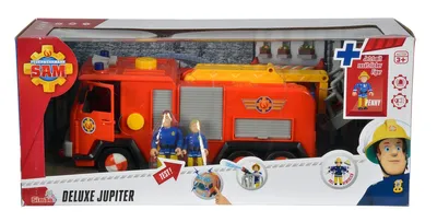 Produktbild von Simba Toys Feuerwehrmann Sam Jupiter mit 2 Spielfiguren