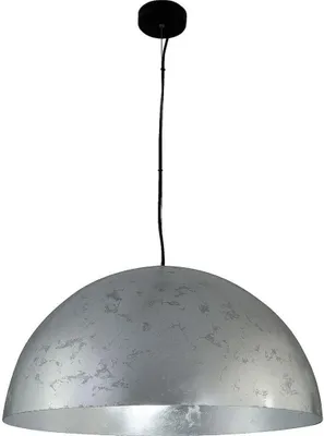 Produktbild von masterlight Pendelleuchte Larino G&S 1-flammig Stahl Blattsilber Ø60cm