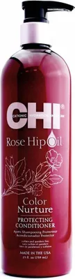 Produktbild von CHI Rose Hip Oil Color Nurture Protecting Conditioner pflegender Conditioner für meliertes und coloriertes Haar 739 ml