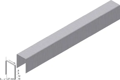 Produktbild von Prebena 8.000x Heftklammern Type PF verzinkt 6 mm - PF06CNK