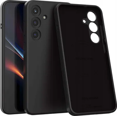 Productafbeelding van Spacecase siliconen hoesje, model Galaxy S25+, kleur zwart