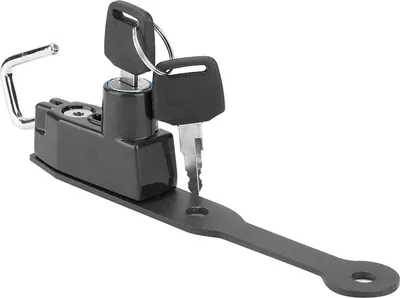 Obrázok produktu pre Motocyklová prilba prilba zámok strana pre CBR400R CBR500R prilba Lockaluminium Allo úprav CBR40 (BLACK)