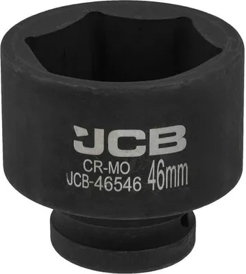 Produktbild von JCB | Schlagschraubereinsatz, Sechskant, 46mm, Schlagschrauber Nuss, Kraftnuss, Steckschlüssel Einsatz