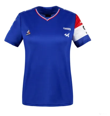 Immagine prodotto di Maglietta da donna, taglia M, blu, con il logo di Alpine Esteban Ocon, anno 2021