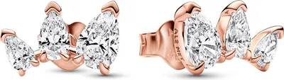 Produktbild von Pandora 282836C01 - Funkelnde Birne - Roségold - Ohrstecker