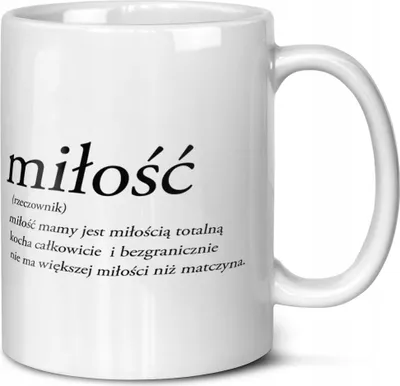 Produktbild von Tasse zum Muttertag - Geschenkidee für Mama - Definition von Mamas Liebe - Schöner Satz