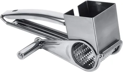 Image de Râpe rotative portable, idéale pour le fromage, la viande, les légumes et autres aliments de cuisine
