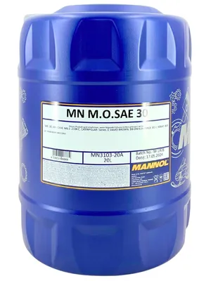 Produktbild von Mannol M.O. SAE 30 20 Liter (MN3103-20)