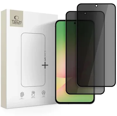 Zdjęcie produktu dla Tech-Protect 5906302362073, Samsung, Galaxy A36 / A56 5G, Odporny na brud, Odporny na zadrapania, Odporny na wstrząsy, Przezroczysty, 2 szt.