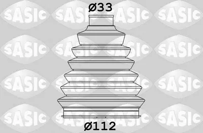 Produktbild von SASIC Faltenbalgsatz Antriebswelle Radseitig für CITROËN JUMPER Kasten 2933073