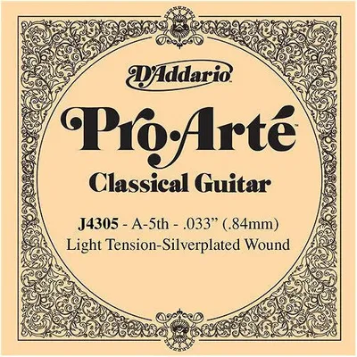 Produktbild von D'Addario J4305 Einzelsaite für Gitarre