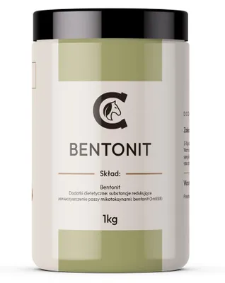 Produktbild von Cavella Bentonit Für Pferde Ergänzungsfutter Zur Unterstützung Von Verdauung, Magen Darm Und Darmflora 1 Kg