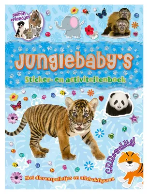 Produktbild von Tierfreunde – Das Sticker- und Aktivitätsbuch für kleine Dschungelbabys