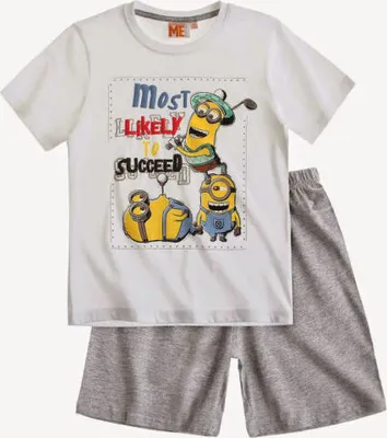 Produktbild von Minions - Shorty / Kurzer Schlafanzug Gr. 116