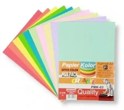 Image de Papier couleur A4 pastel, 10 ou 50 feuilles - Penword