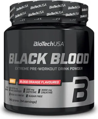 Produktbild von Biotech USA Black Blood Booster 330g + NOX Blutorange