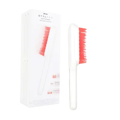 Zdjęcie produktu dla Szczotka do włosów STYLPRO Red Light - masaż skóry głowy LED