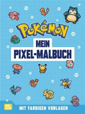 Produktbild von Pokémon Activity-Buch: Mein Pixel-Malbuch