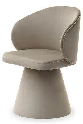 Produktbild von Drehbarer Esszimmerstuhl FARAH - beige