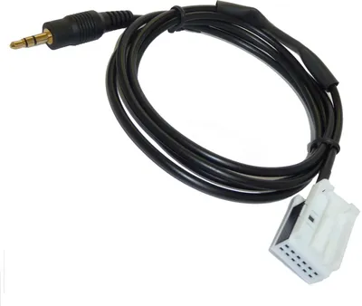 Produktbild von AUX Adapter Kabel Line In 12pol Radio Audio MP3 passend für BMW E60 E61 E63