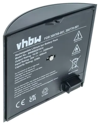 Produktbild von vhbw Akku Ersatz für Bose 4ICR19/66 für Lautsprecher Boxen Speaker (2200 mAh, 16,8 V, Li-Ion)